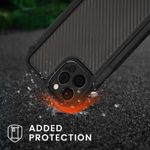 Husa Kwmobile pentru Apple iPhone 12 Pro, Silicon, Negru, 58376.01 fotografia produsului View 2 S