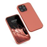 Husa Kwmobile pentru Apple iPhone 13 Pro, Silicon, Coral, 55880.215 fotografia produsului