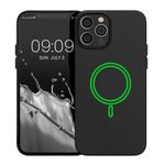 Husa Kwmobile pentru Apple iPhone 12/iPhone 12 Pro, Silicon, Negru, 58391.01 fotografia produsului