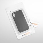 Husa pentru iPhone X/iPhone XS, Silicon, Negru, 55120.01 fotografia produsului View 8 S