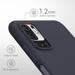 Husa Kwmobile pentru Xiaomi Redmi Note 10 5G, Silicon, Albastru, 54947.186 fotografia produsului View 3 S