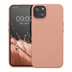 Husa Kwmobile pentru Apple iPhone 13, Silicon, Crem, 55948.199 fotografia produsului