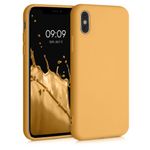 Husa pentru iPhone X/iPhone XS, Silicon, Galben, 49982.217 fotografia produsului