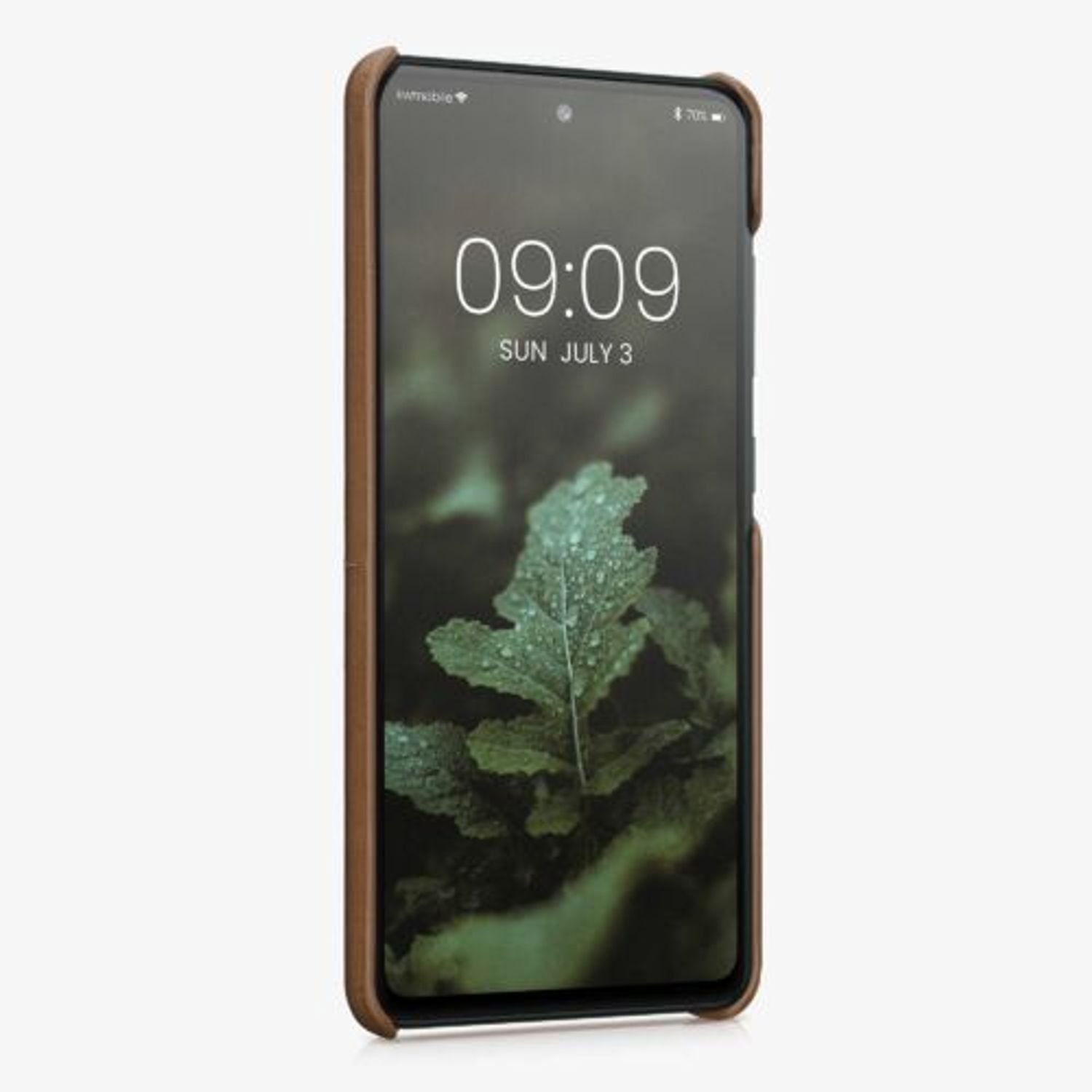 Husa Kwmobile pentru Samsung Galaxy S20 FE, Piele ecologica, Maro, 58502.24 fotografia produsului View 4 L