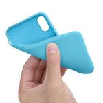 Husa pentru iPhone X/iPhone XS, Silicon, Albastru, 49982.223 fotografia produsului View 8 S