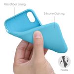 Husa pentru iPhone X/iPhone XS, Silicon, Albastru, 49982.223 fotografia produsului View 4 S