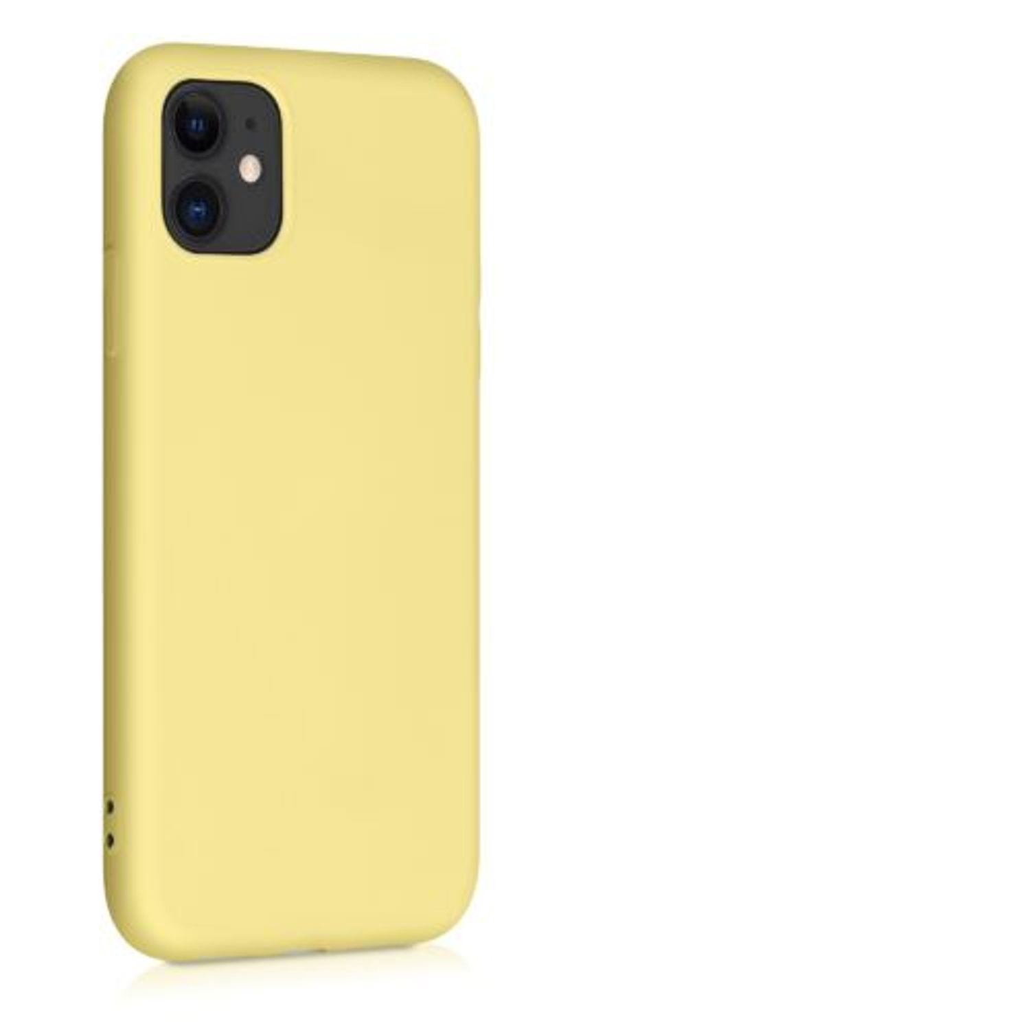 Husa pentru iPhone X/iPhone XS, Silicon, Galben, 49982.216 fotografia produsului View 10 L