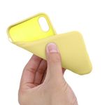 Husa pentru iPhone X/iPhone XS, Silicon, Galben, 49982.216 fotografia produsului View 11 S
