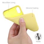 Husa pentru iPhone X/iPhone XS, Silicon, Galben, 49982.216 fotografia produsului View 15 S