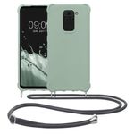 Husa Kwmobile pentru Xiaomi Redmi Note 9, Silicon, Verde, 53147.172 fotografia produsului