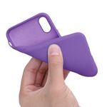 Husa pentru iPhone X/iPhone XS, Silicon, Mov, 49982.221 fotografia produsului View 8 S