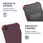 Husa Kwmobile pentru Apple iPhone 8/iPhone 7/iPhone SE 2, Silicon, Violet, 49920.187 fotografia produsului View 3 S