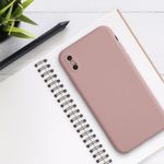Husa pentru iPhone X/iPhone XS, Silicon, Roz, 49982.193 fotografia produsului View 5 S