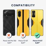 Husa Kwmobile pentru Xiaomi Poco F4 GT, Silicon, Verde, 58528.166 fotografia produsului View 5 S