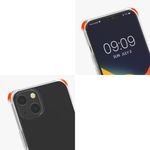 Husa Kwmobile pentru Apple iPhone 13, Silicon, Transparent/Albastru, 55949.04 fotografia produsului View 8 S