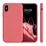 Husa pentru iPhone X/iPhone XS, Silicon, Roz, 49982.219 fotografia produsului View 2 S