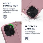 Husa Kwmobile pentru Apple iPhone 13, Silicon, Roz, 56425.193 fotografia produsului View 6 S