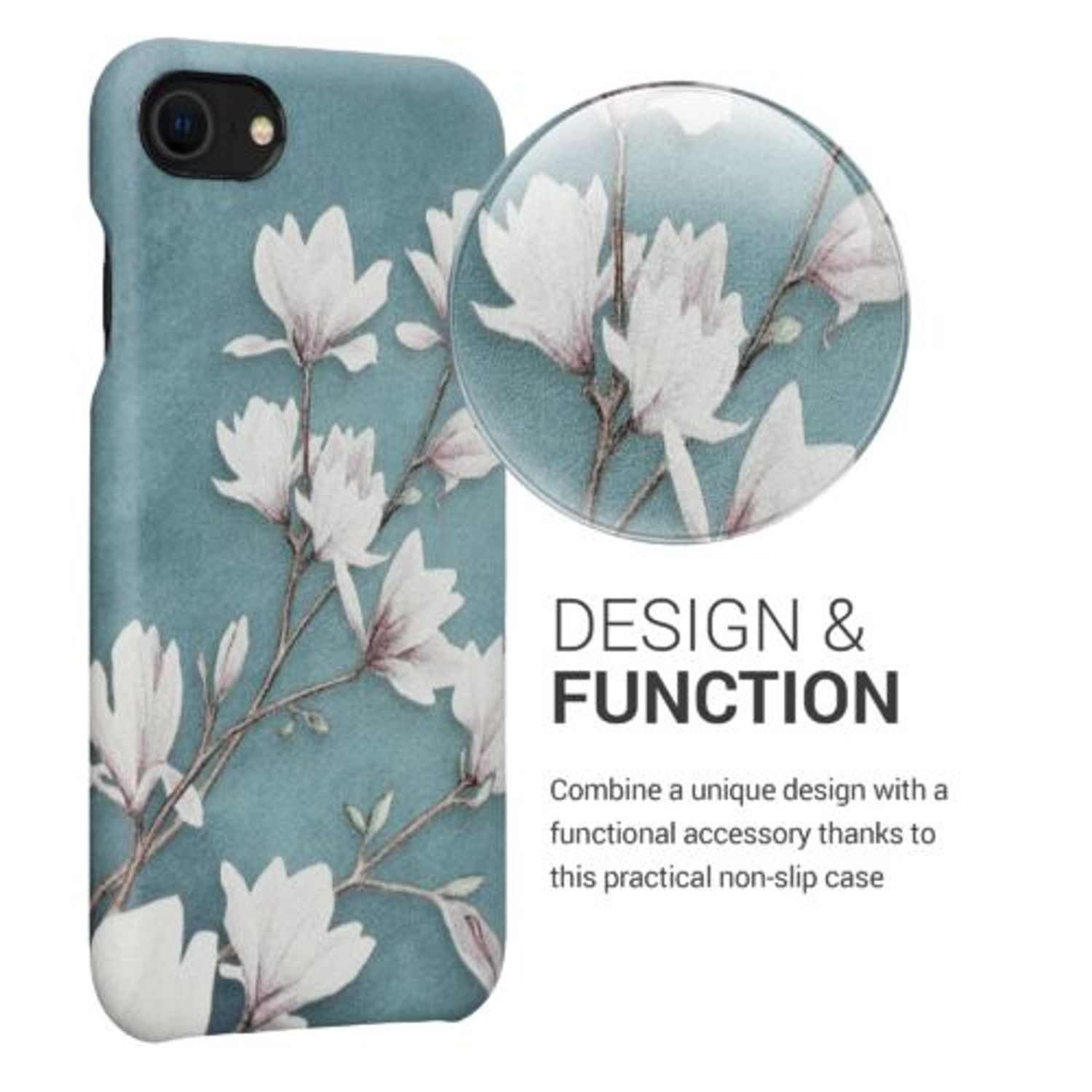 Husa Kwmobile pentru Apple iPhone 8/iPhone 7/iPhone SE 2, Piele ecologica, Multicolor, 58522.02 fotografia produsului View 3 L