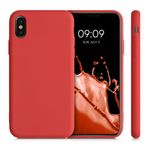 Husa pentru iPhone X/iPhone XS, Silicon, Rosu, 49982.218 fotografia produsului View 2 S