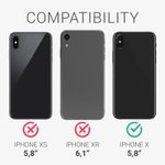 Husa pentru iPhone X/iPhone XS, Silicon, Rosu, 49982.218 fotografia produsului View 6 S