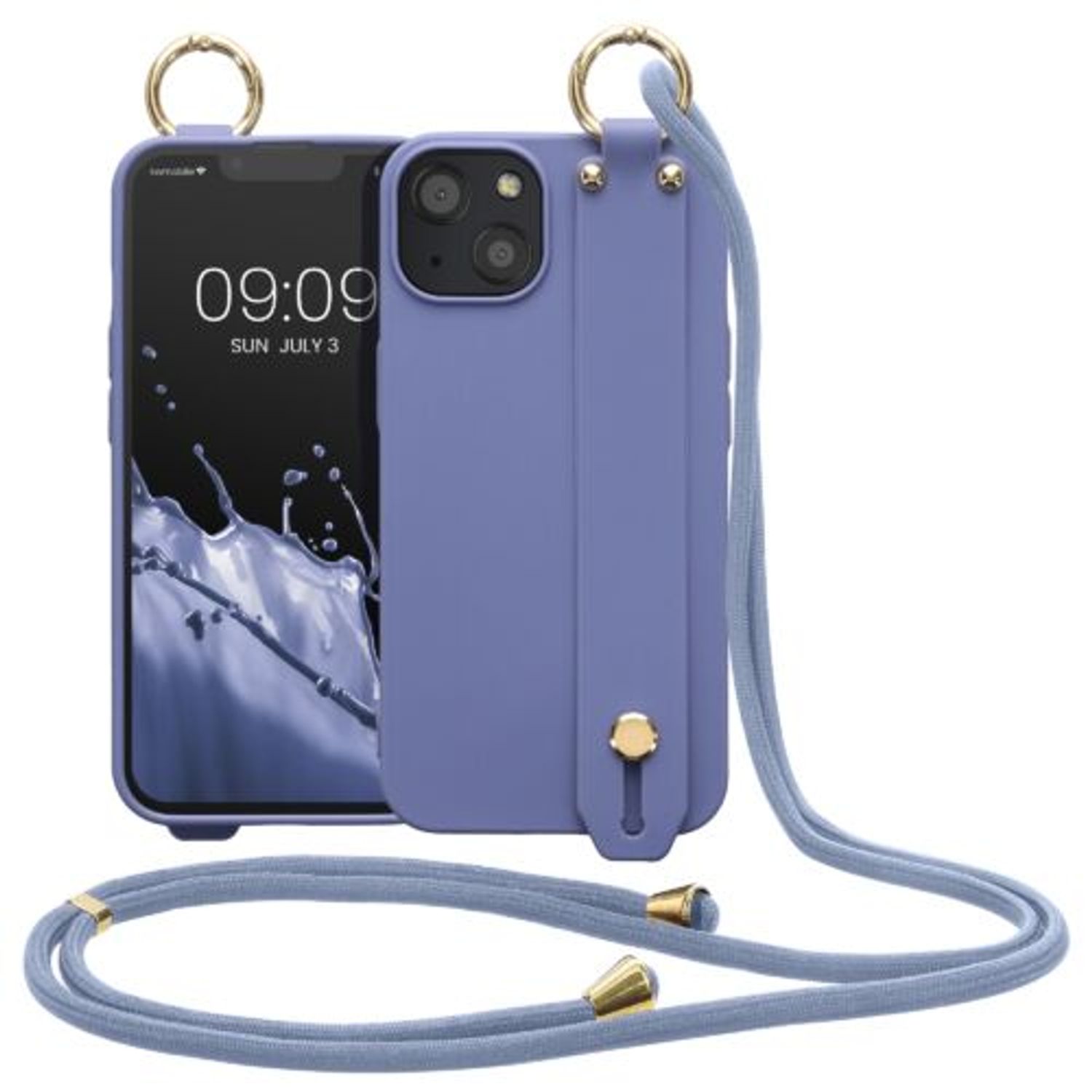 Husa Kwmobile pentru Apple iPhone 13, Silicon, Albastru, 56425.130 fotografia produsului