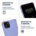 Husa Kwmobile pentru Apple iPhone 13, Silicon, Albastru, 55950.108 fotografia produsului View 3 S