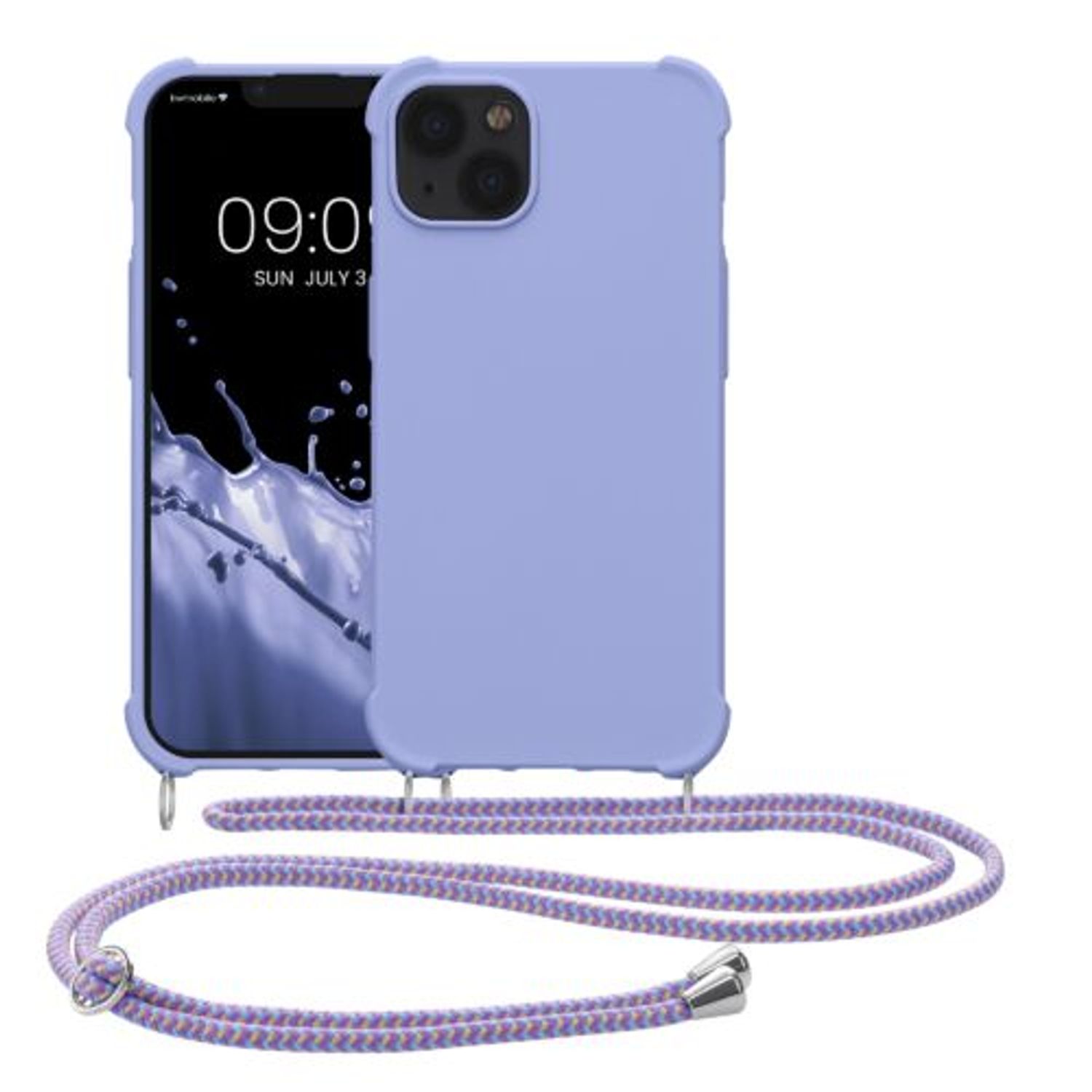 Husa Kwmobile pentru Apple iPhone 13, Silicon, Albastru, 55950.108 fotografia produsului