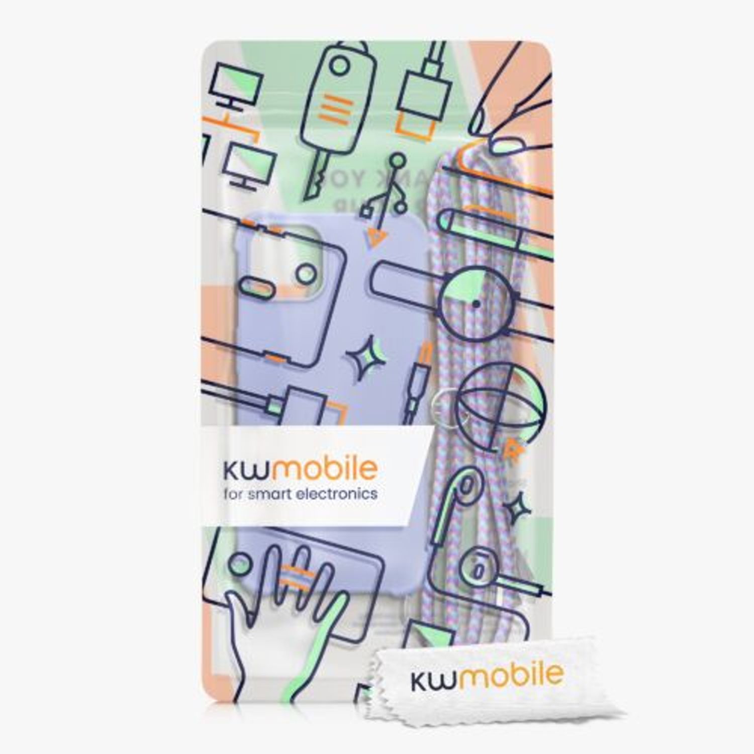 Husa Kwmobile pentru Apple iPhone 13, Silicon, Albastru, 55950.108 fotografia produsului View 7 L