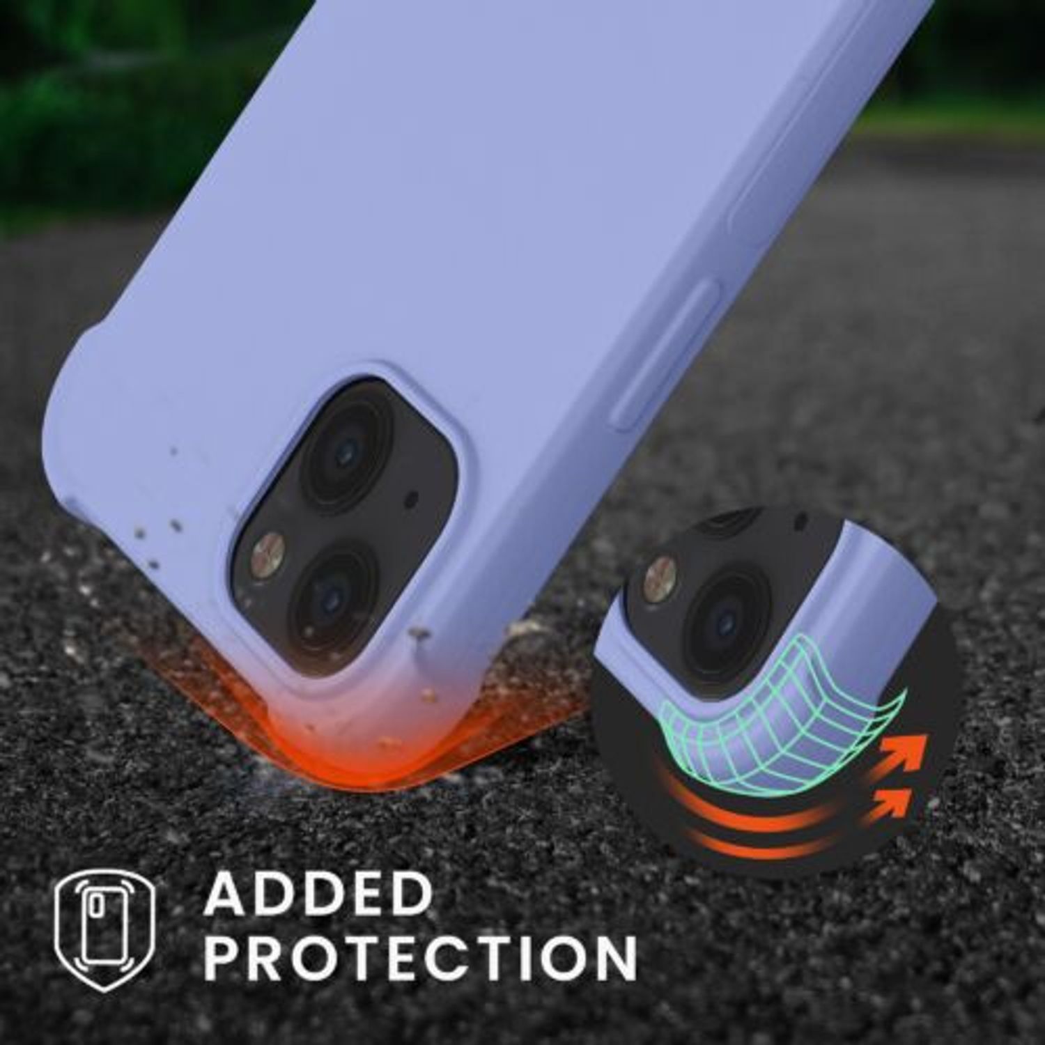 Husa Kwmobile pentru Apple iPhone 13, Silicon, Albastru, 55950.108 fotografia produsului View 2 L
