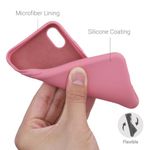 Husa pentru Apple iPhone X/iPhone XS, Silicon, Roz, 49982.212 fotografia produsului View 6 S