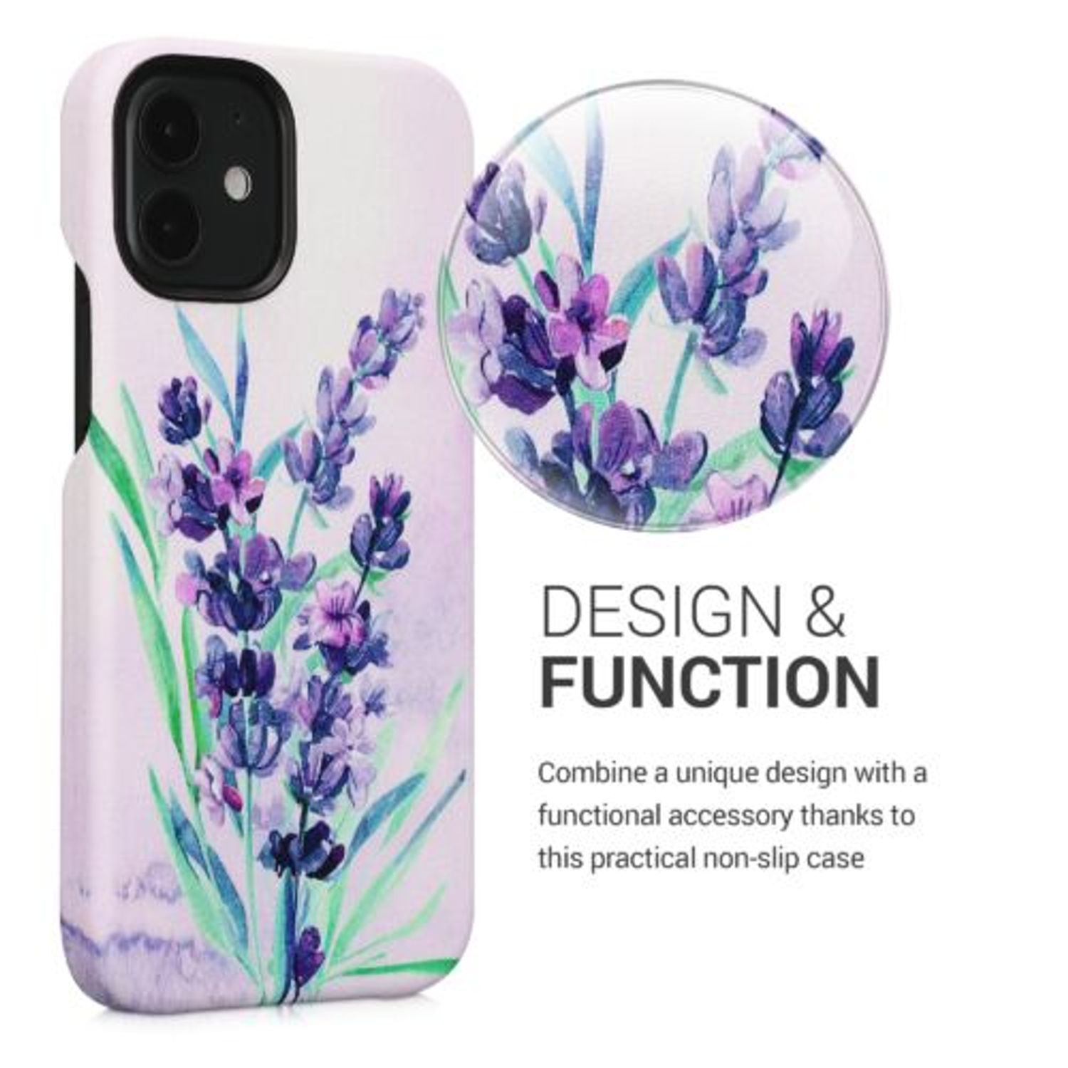 Husa Kwmobile pentru Apple iPhone 12 Mini, Piele ecologica, Multicolor, 58523.01 fotografia produsului View 3 L