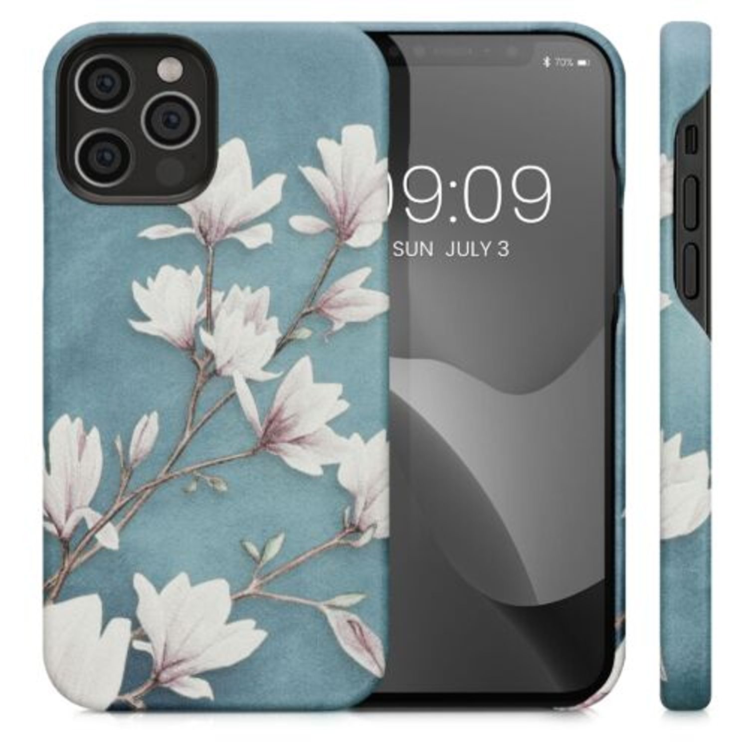 Husa Kwmobile pentru Apple iPhone 12/iPhone 12 Pro, Piele ecologica, Multicolor, 58525.02 fotografia produsului