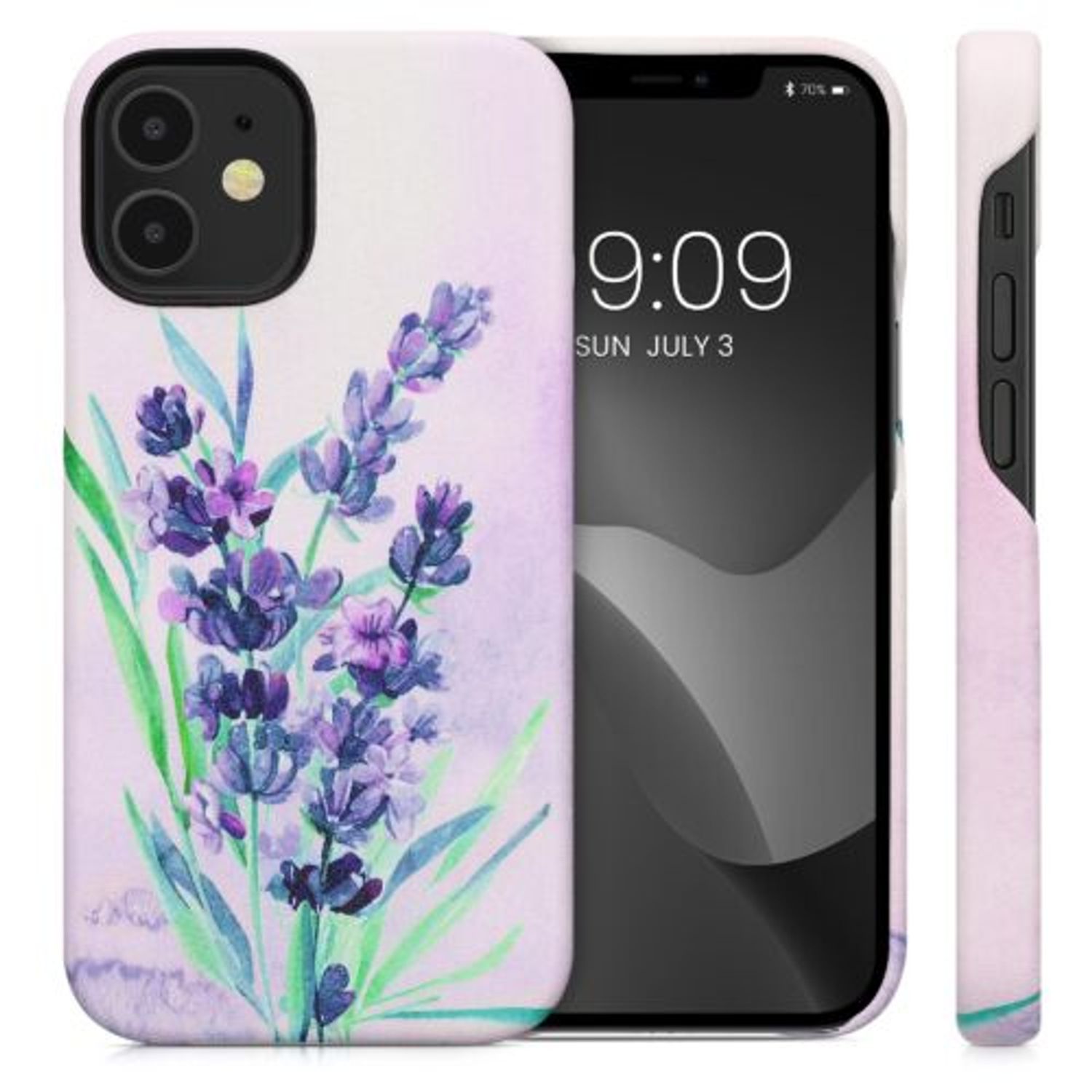 Husa Kwmobile pentru Apple iPhone 12 Mini, Piele ecologica, Multicolor, 58523.01 fotografia produsului