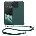 Husa Kwmobile pentru Apple iPhone 13 Pro Max, Silicon, Verde, 55977.80 fotografia produsului