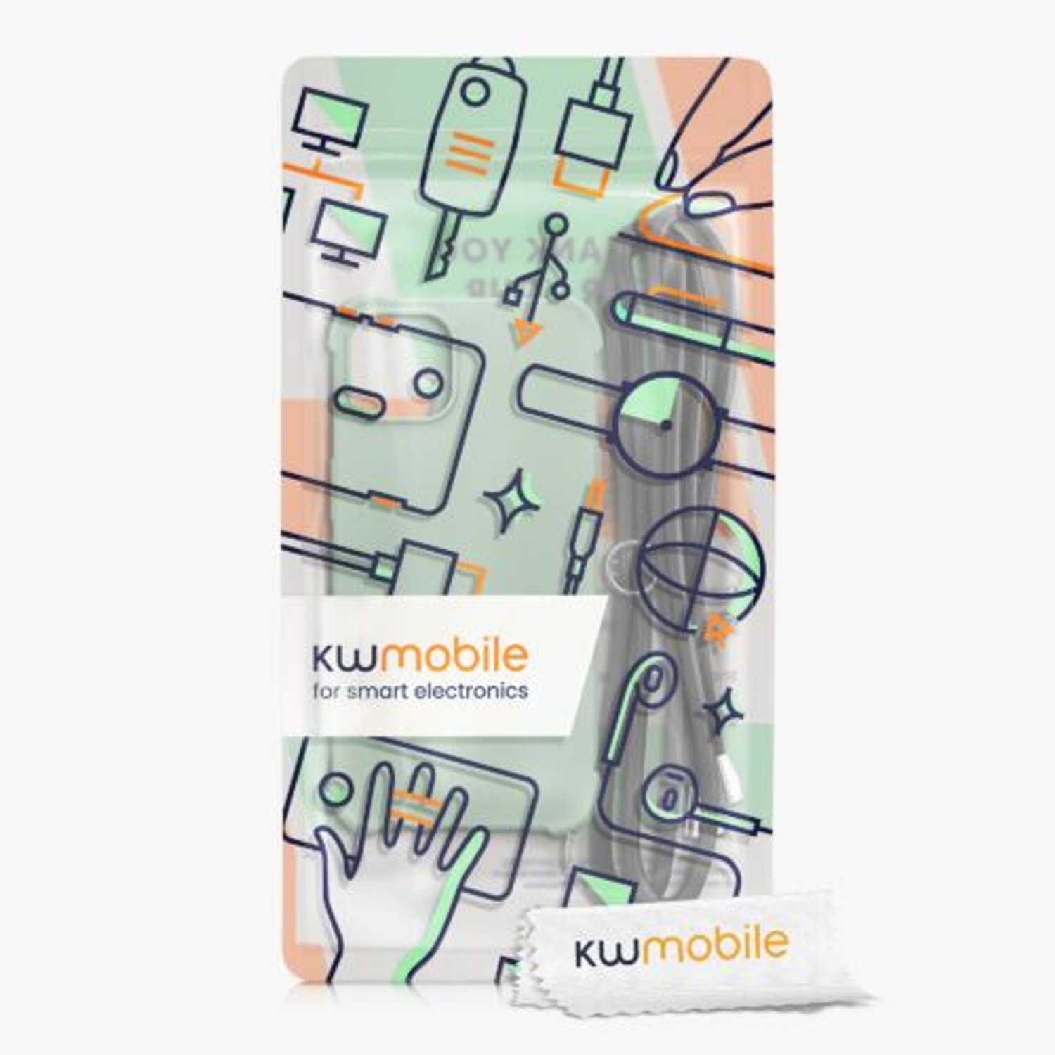Husa Kwmobile pentru Apple iPhone 13, Silicon, Verde, 55950.172 fotografia produsului View 7 L