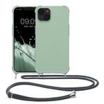 Husa Kwmobile pentru Apple iPhone 13, Silicon, Verde, 55950.172 fotografia produsului