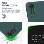 Husa Kwmobile pentru Xiaomi Redmi Note 11/Redmi Note 11s, Silicon, Verde, 57918.169 fotografia produsului View 3 S