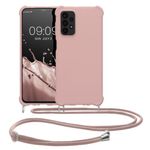 Husa Kwmobile pentru Samsung Galaxy A23, Silicon, Roz, 58564.154 fotografia produsului