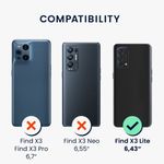 Husa Kwmobile pentru OPPO Find X3 Lite, Silicon, Multicolor, 58583.01 fotografia produsului View 3 S