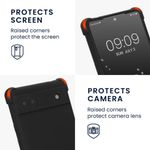 Husa Kwmobile pentru Google Pixel 6a, Silicon, Negru, 58567.01 fotografia produsului View 3 S