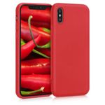 Husa pentru Apple iPhone X/iPhone XS, Silicon, Rosu, 49982.51 fotografia produsului