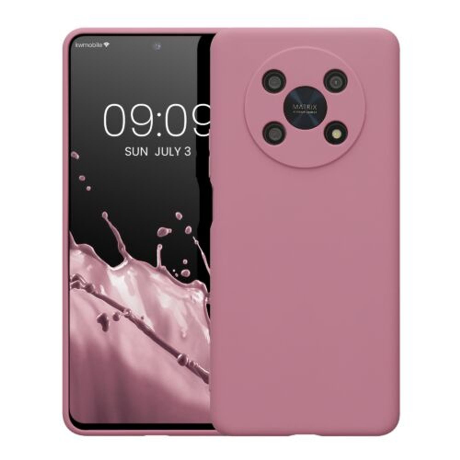 Husa Kwmobile pentru Honor Magic 4 Lite 5G, Silicon, Violet, 58580.167 fotografia produsului