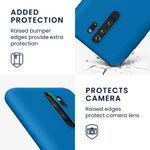 Husa Kwmobile pentru Xiaomi Redmi Note 8 Pro, Silicon, Albastru, 50242.228 fotografia produsului View 3 S