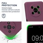 Husa Kwmobile pentru Honor Magic 4 Lite 5G, Silicon, Violet, 58580.187 fotografia produsului View 3 S