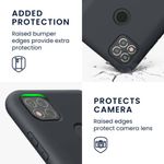 Husa Kwmobile pentru Xiaomi Redmi 9C, Silicon, Negru, 56565.47 fotografia produsului View 3 S