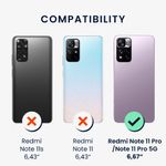 Husa Kwmobile pentru Xiaomi Redmi Note 11 Pro/Redmi Note 11 Pro 5G, Silicon, Albastru, 57369.228 fotografia produsului View 5 S