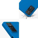 Husa Kwmobile pentru Xiaomi Redmi Note 11 Pro/Redmi Note 11 Pro 5G, Silicon, Albastru, 57369.228 fotografia produsului View 7 S
