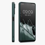 Husa Kwmobile pentru Xiaomi Redmi Note 11 Pro/Redmi Note 11 Pro 5G, Silicon, Verde, 58650.14 fotografia produsului View 4 S