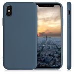 Husa pentru Apple iPhone X/iPhone XS, Silicon, Albastru, 49982.202 fotografia produsului View 2 S