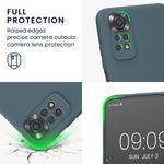 Husa Kwmobile pentru Xiaomi Redmi Note 11/Redmi Note 11s, Silicon, Albastru, 57918.202 fotografia produsului View 5 S